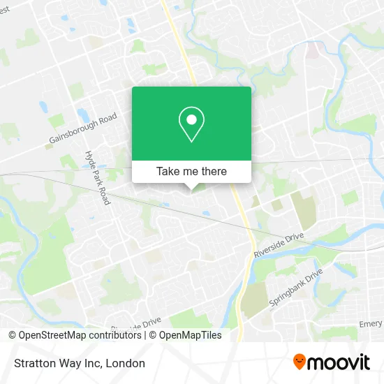Stratton Way Inc map