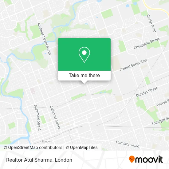 Realtor Atul Sharma map