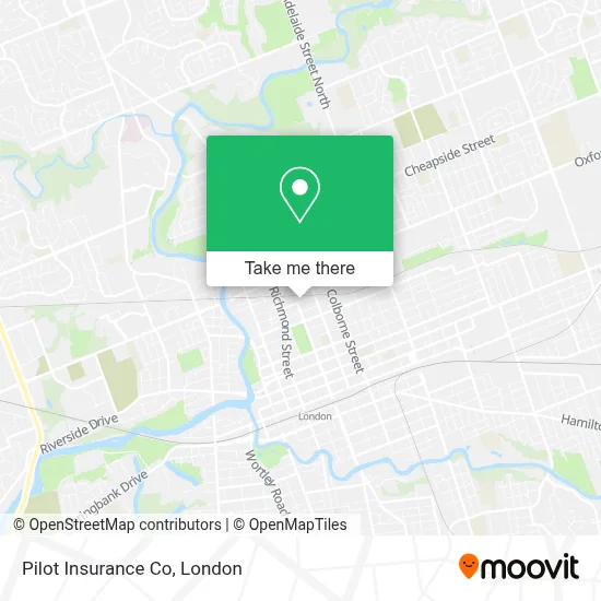 Pilot Insurance Co map