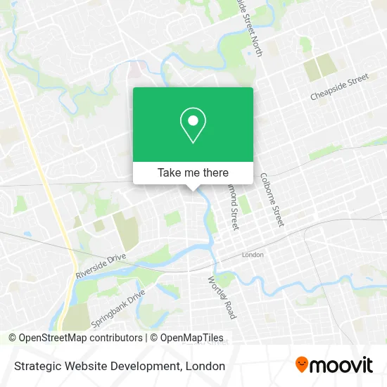 Strategic Website Development map