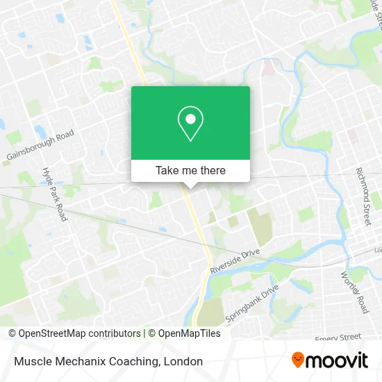 Muscle Mechanix Coaching map