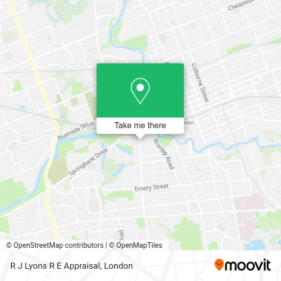 R J Lyons R E Appraisal map