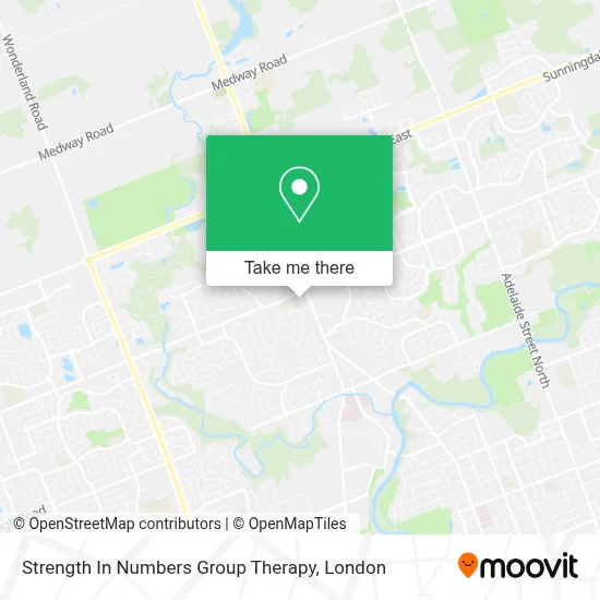 Strength In Numbers Group Therapy map