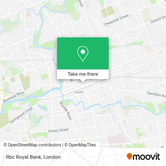 Rbc Royal Bank map