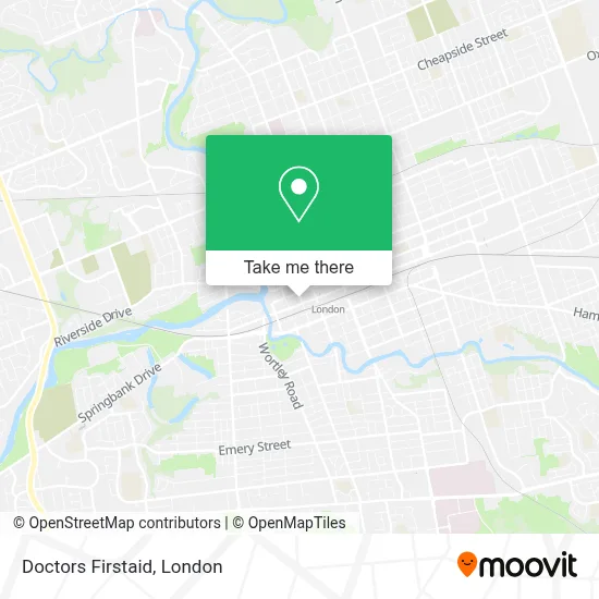 Doctors Firstaid map