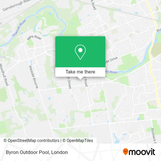 Byron Outdoor Pool map