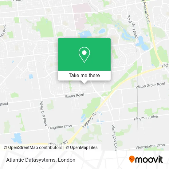 Atlantic Datasystems map