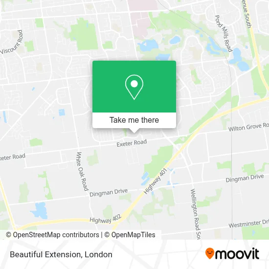 Beautiful Extension map