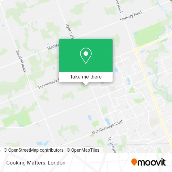 Cooking Matters map