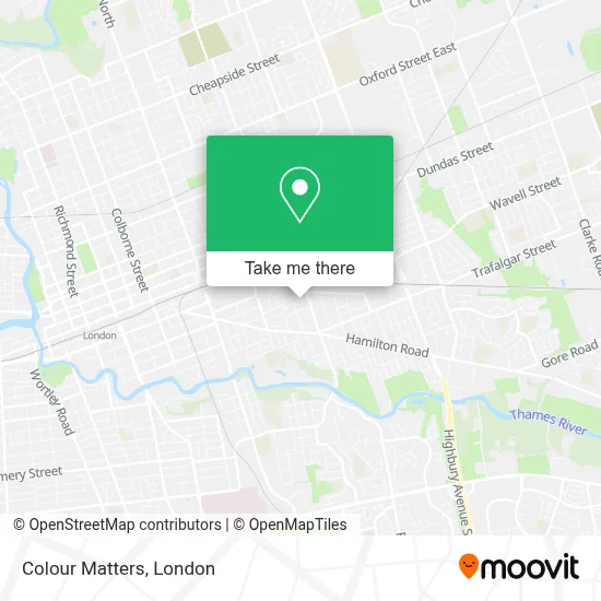 Colour Matters map