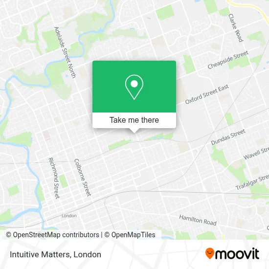 Intuitive Matters map