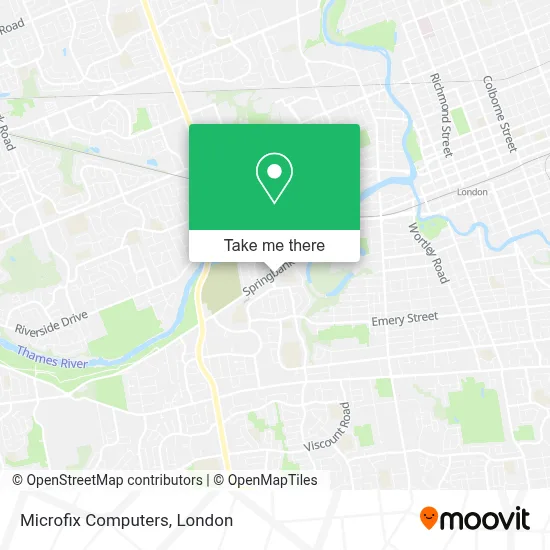 Microfix Computers map