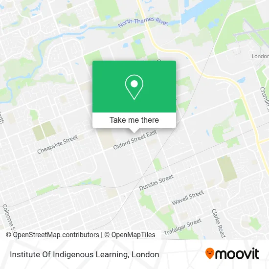 Institute Of Indigenous Learning map