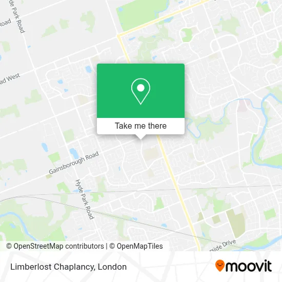 Limberlost Chaplancy map