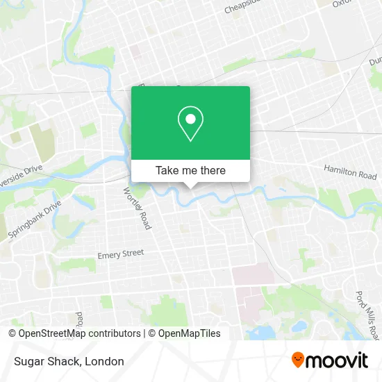Sugar Shack map
