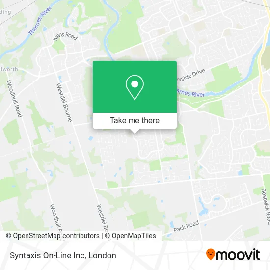 Syntaxis On-Line Inc map