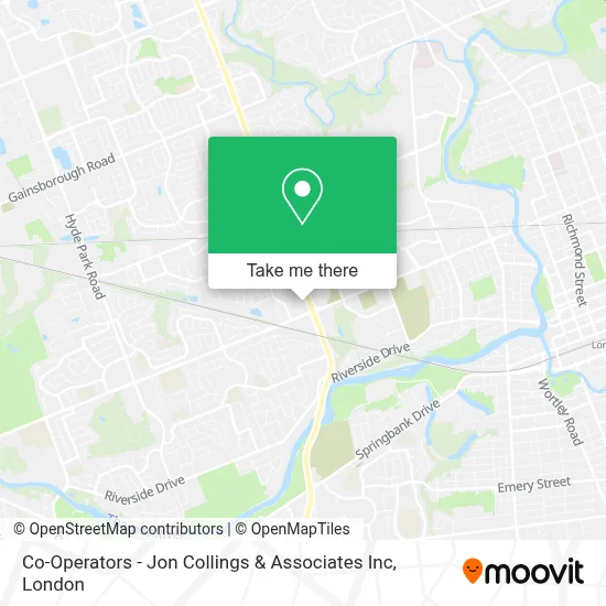 Co-Operators - Jon Collings & Associates Inc map
