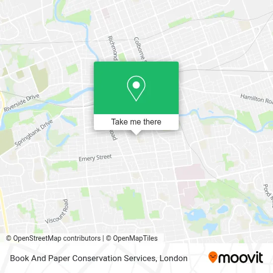 Book And Paper Conservation Services map