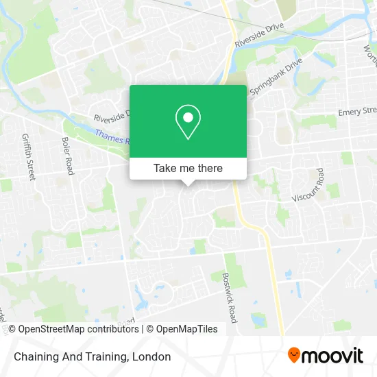 Chaining And Training map