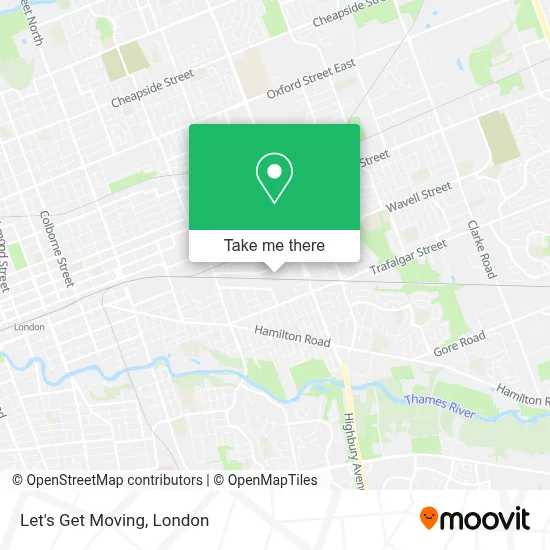 Let's Get Moving map