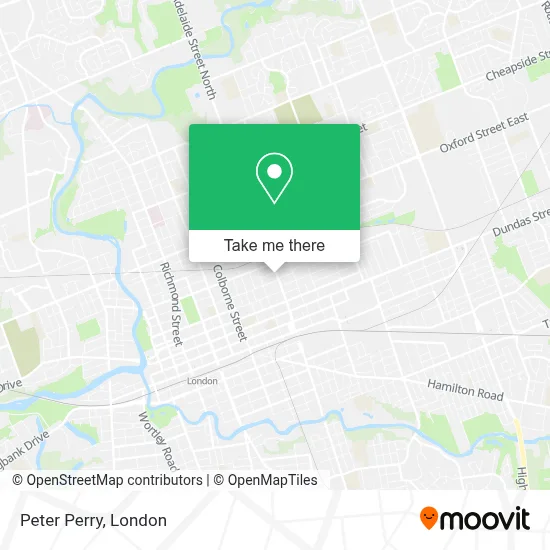 Peter Perry map