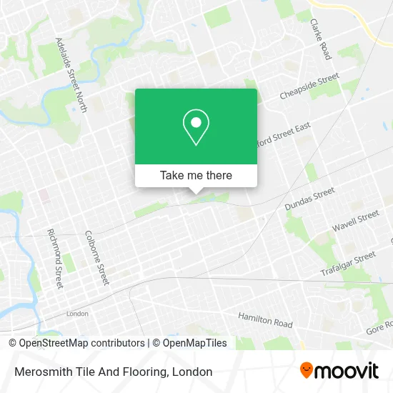 Merosmith Tile And Flooring map
