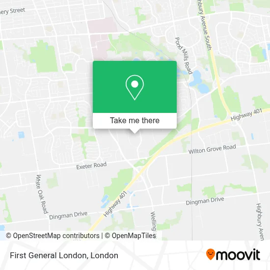 First General London map