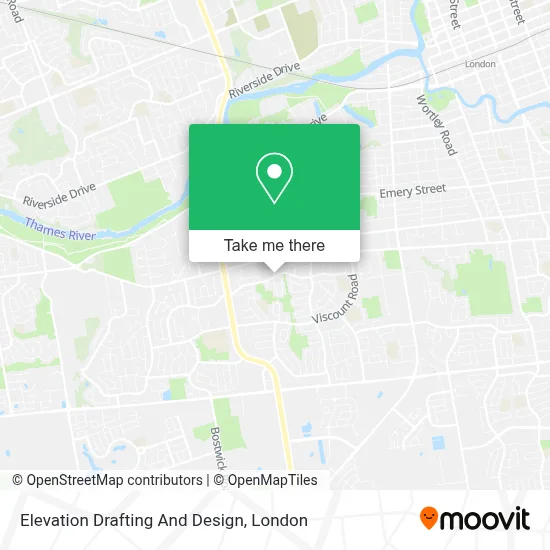 Elevation Drafting And Design map