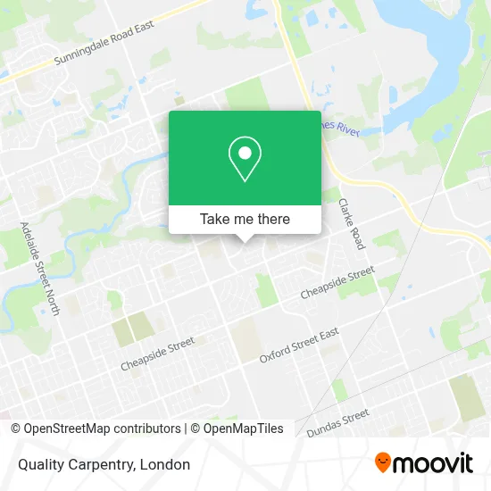 Quality Carpentry map