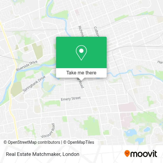 Real Estate Matchmaker map
