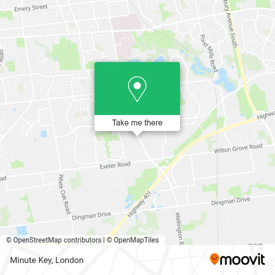 Minute Key map
