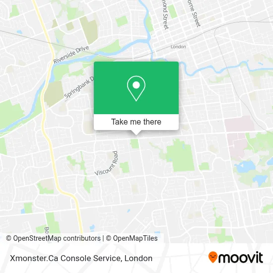 Xmonster.Ca Console Service map