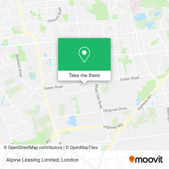 Alpine Leasing Limited map