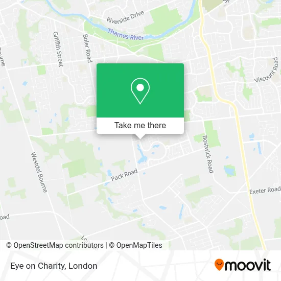 Eye on Charity map