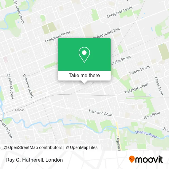Ray G. Hatherell map