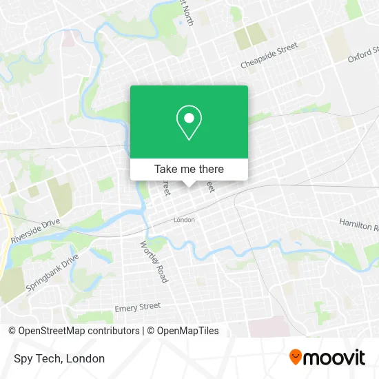 Spy Tech map