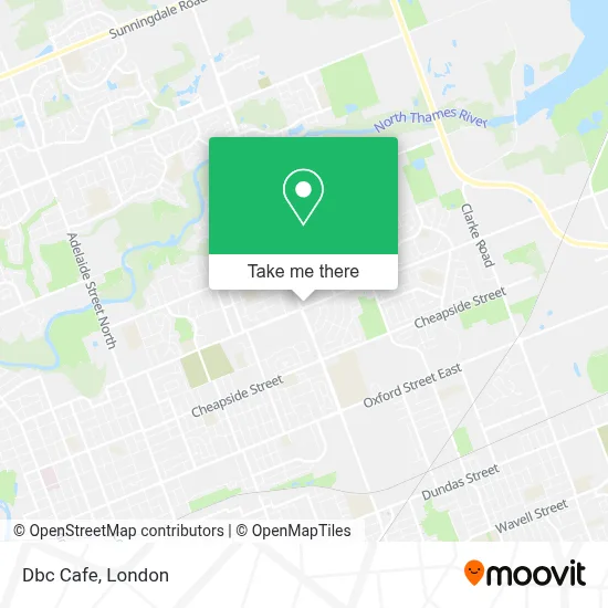 Dbc Cafe map
