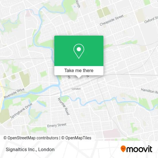 Signaltics Inc. map