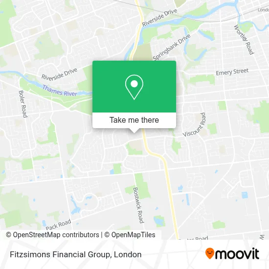 Fitzsimons Financial Group map