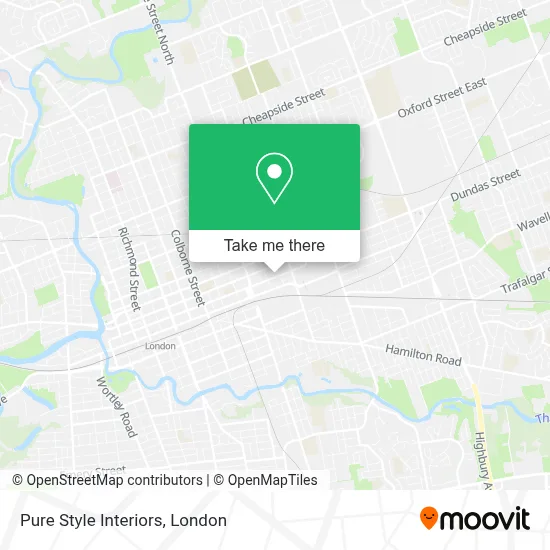 Pure Style Interiors map