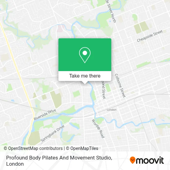 Profound Body Pilates And Movement Studio map