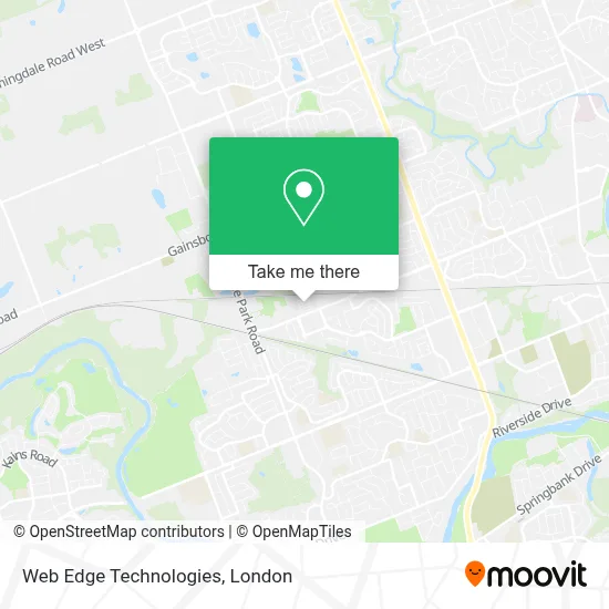 Web Edge Technologies map