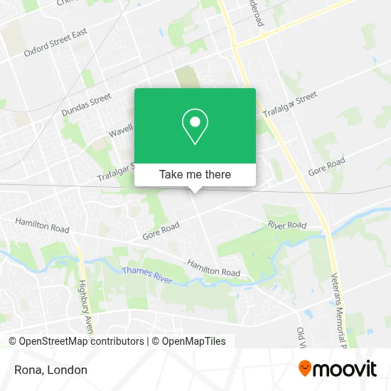 Rona map