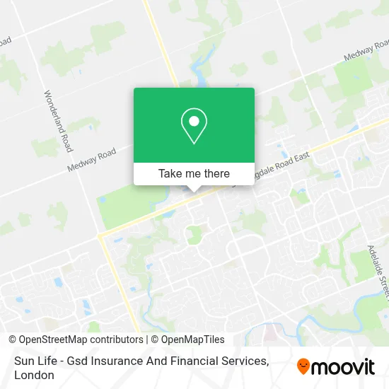 Sun Life - Gsd Insurance And Financial Services map