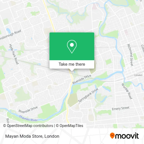 Mayan Moda Store map