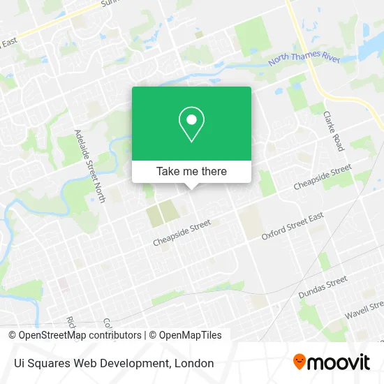 Ui Squares Web Development map