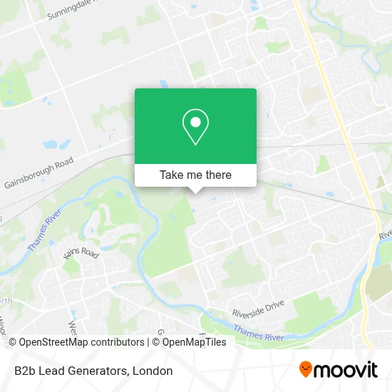 B2b Lead Generators map