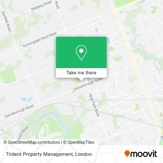 Trident Property Management map
