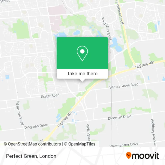 Perfect Green map