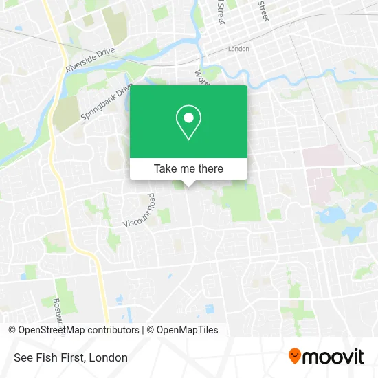 See Fish First map